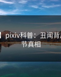 【爆料】pixiv科普：丑闻背后10个细节真相